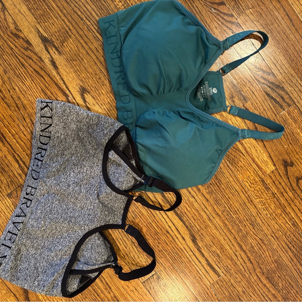 Kindred Bravely Women's Intimates Set - Teal and Gray